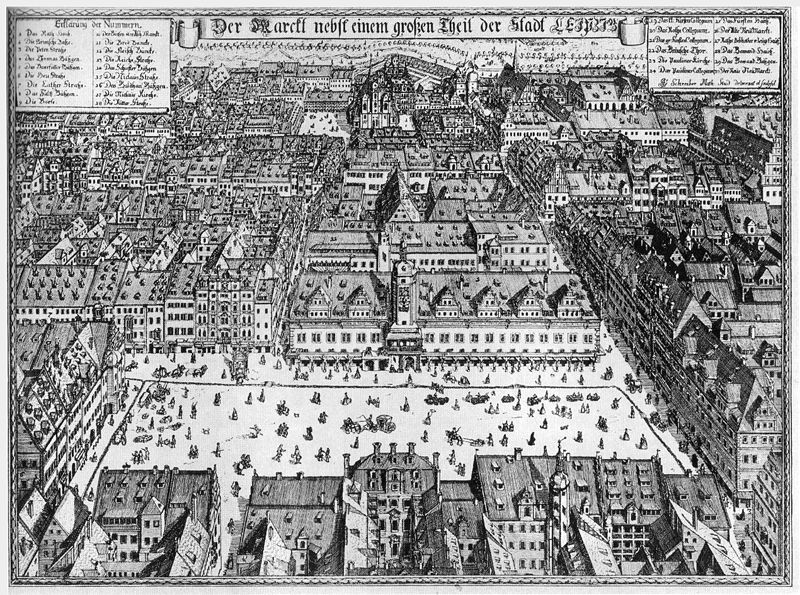 Leipzig in 1740