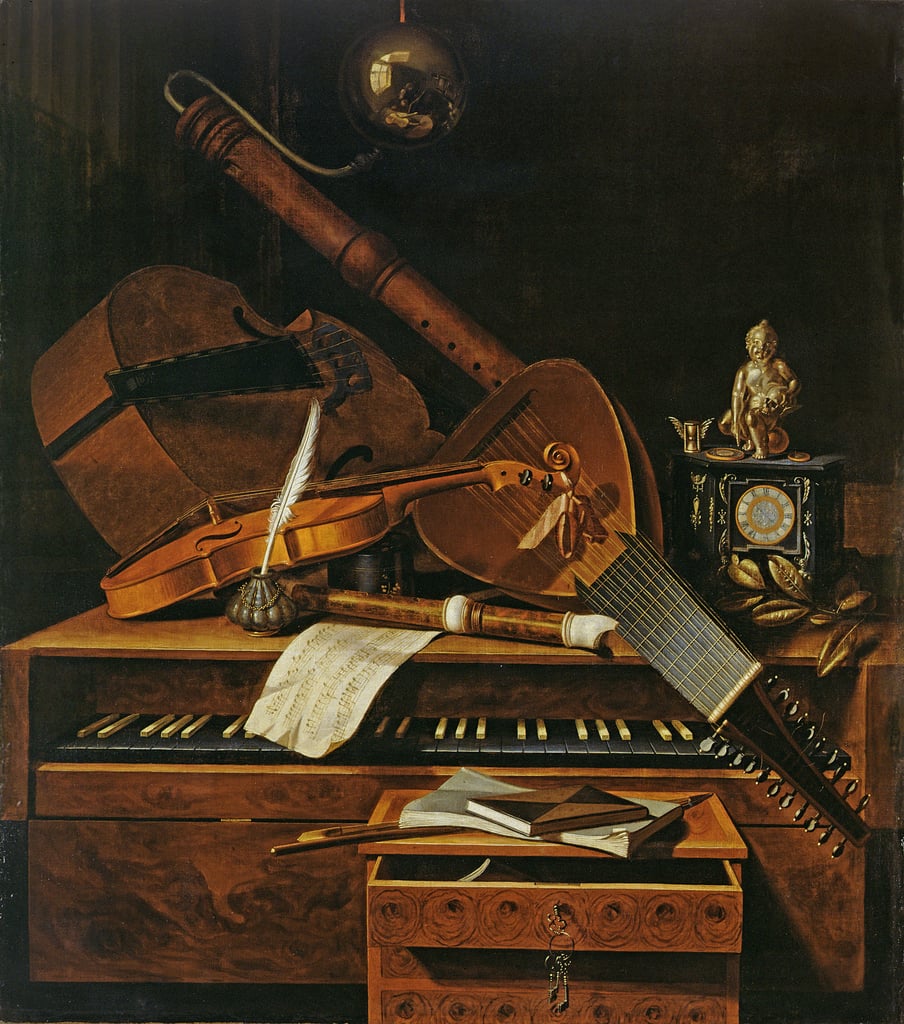 This image has an empty alt attribute; its file name is Pieter-Gerritsz-van-Roestraten-Still-life-with-musical-instruments-MeisterDrucke-186030.jpg